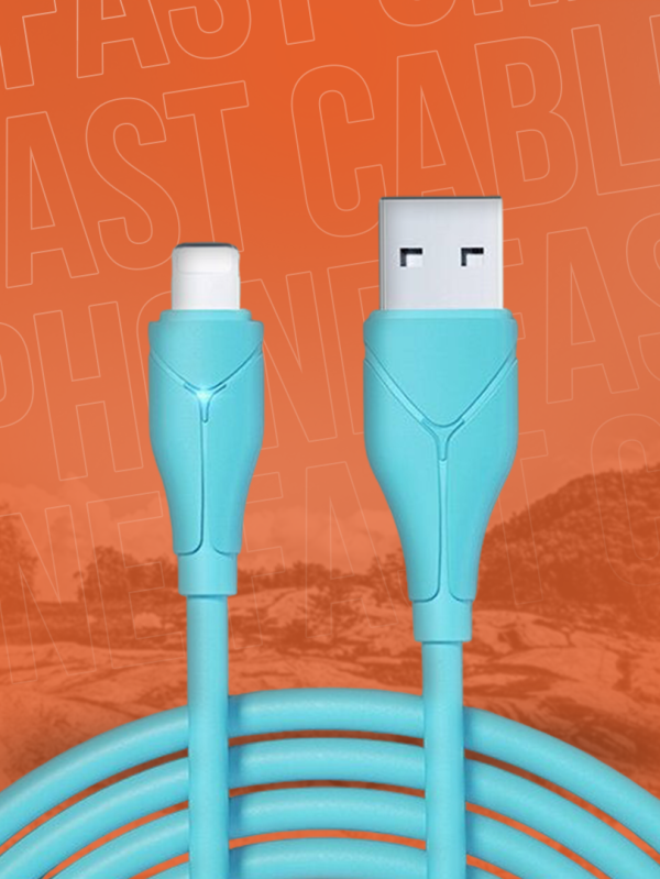 Apple iPhone Fast Charging Cable – 1.5 Meter | Blue | Lightning to USB Cable for iPhone, iPad & AirPods